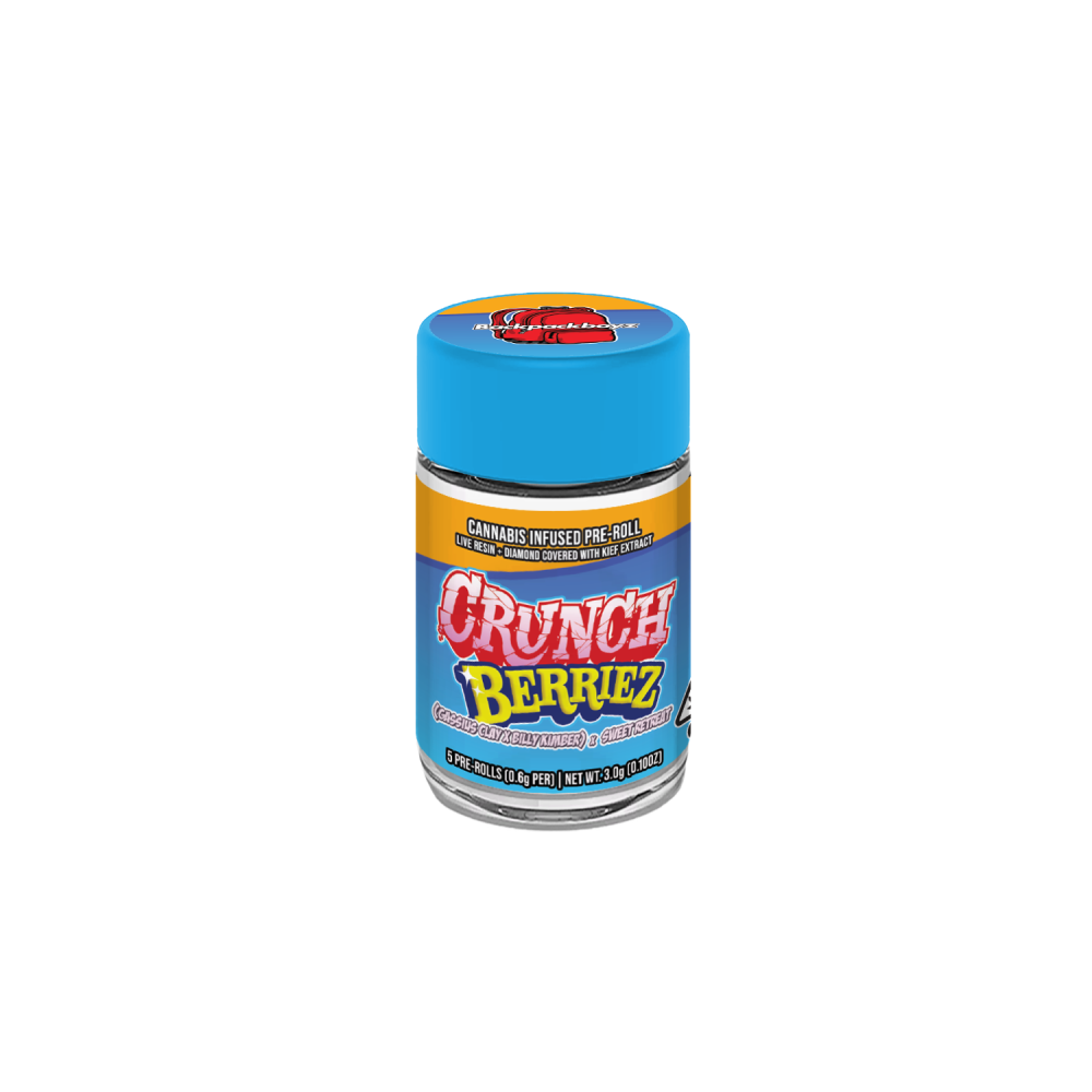 CRUNCH BERRIEZ - INFUSED PREROLL 5 PACK
PRE-ROLL