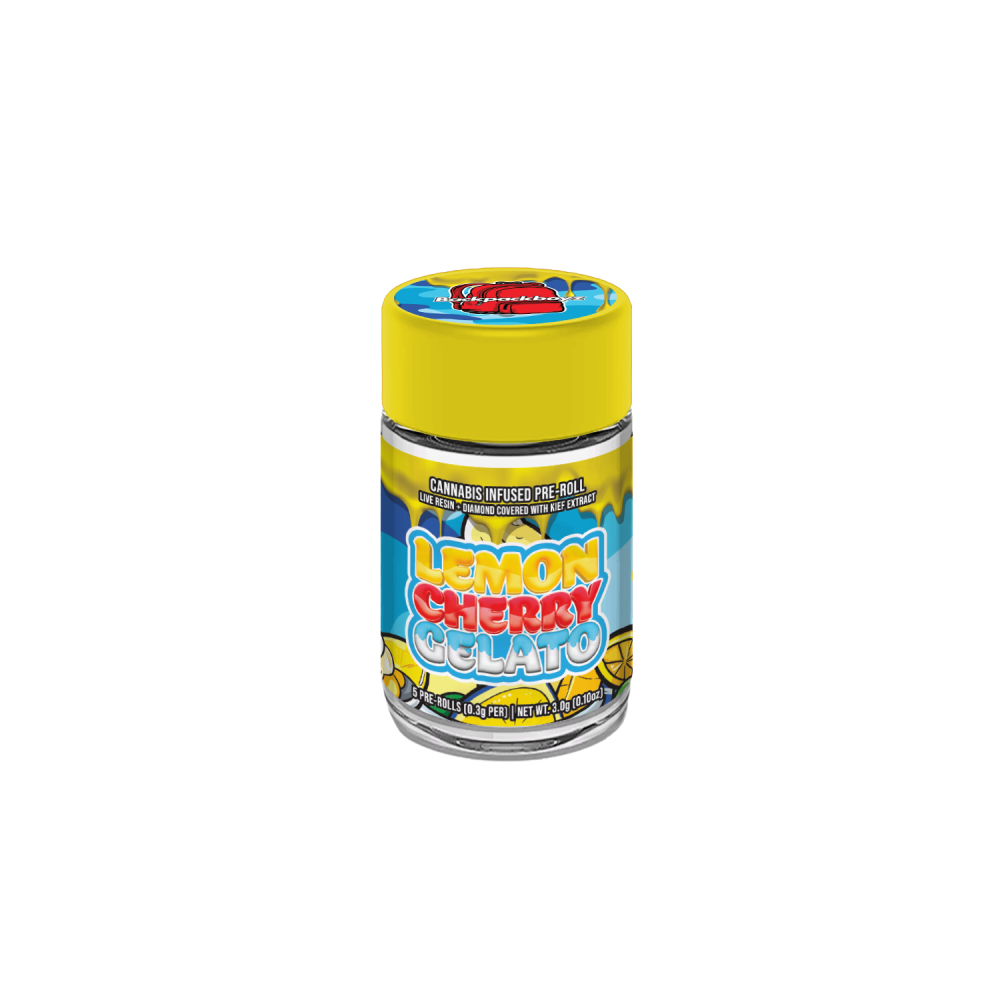 LEMON CHERRY GELATO - INFUSED PREROLL 5 PACK
PRE-ROLL
